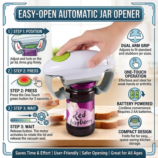 Automatic Electric Jar Opener