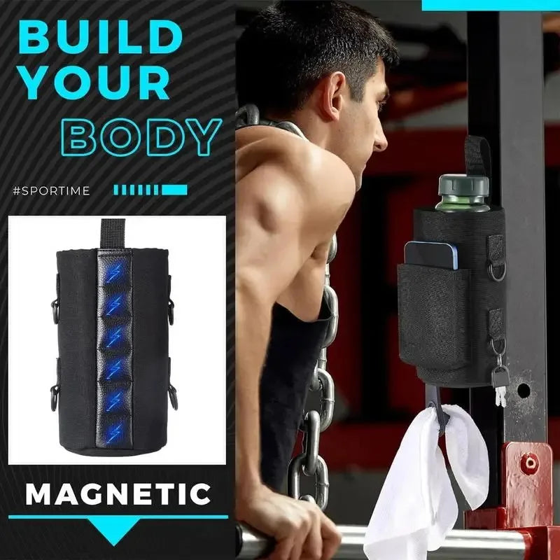 Magnetic Water Bottle Gym Bag
